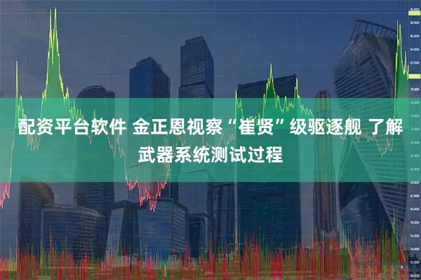 配资平台软件 金正恩视察“崔贤”级驱逐舰 了解武器系统测试过程